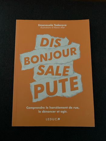 Livre « dis bonjour sale p*te »