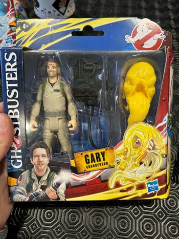 Ghostbusters fantôme grand frisson figurine de collection Gary Grooberson de 12,5 cm et fantôme Pukey avec technologie Ecto-Stretch