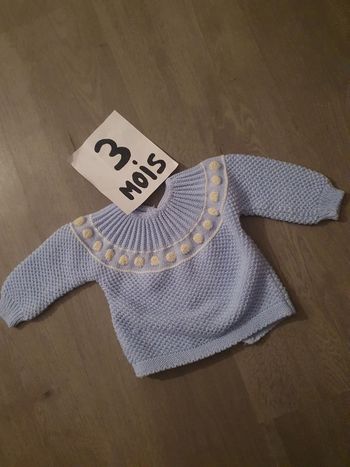 Brassière 1/3mois garçon