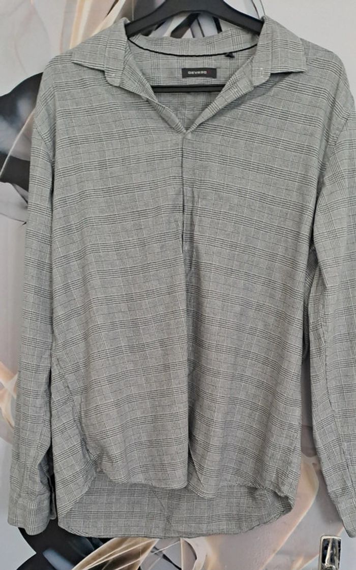 Chemise à carreaux Devred