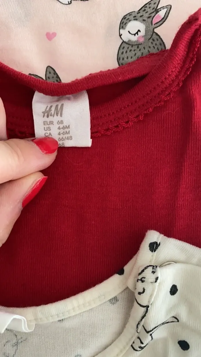 Lot de 3 te shirt manches longues fille - photo numéro 3