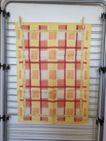 Essuie-mains quadrillages Françoise Saget