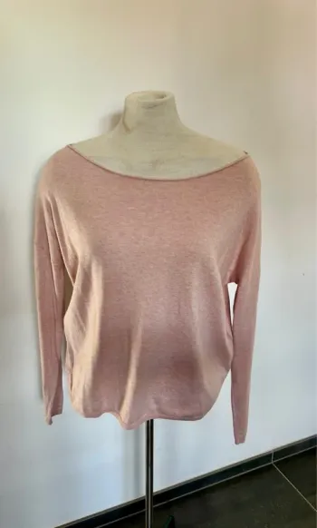 Blouse les Essentiels rose XS-S
