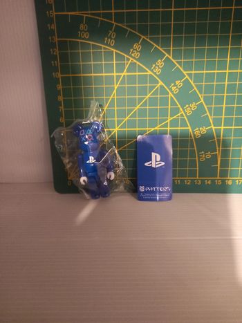 Bearbrick PlayStation bleu