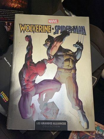 Livre bd Wolverîe & Spiderman