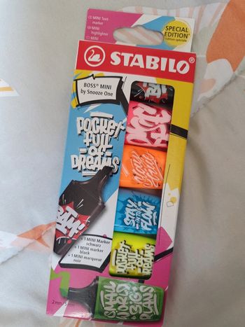 Lot stabilo édition spéciale