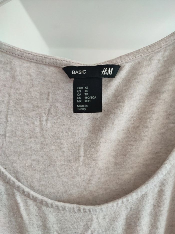 Robe été beige h&m XS - photo numéro 2