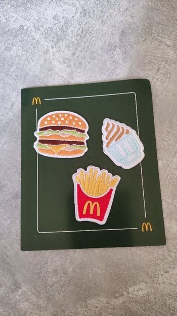 Patchs vêtements collector McDo