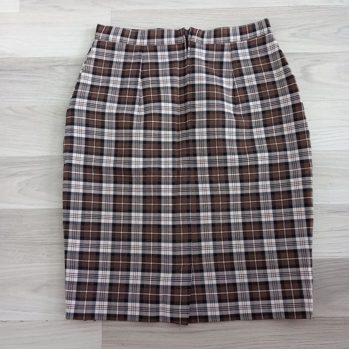 Jupe tailleur à carreaux taille 38 - photo numéro 4
