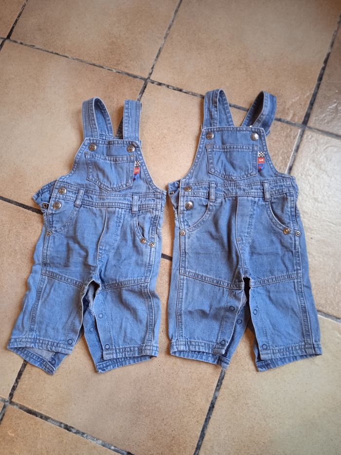 Lot de 2 salopettes