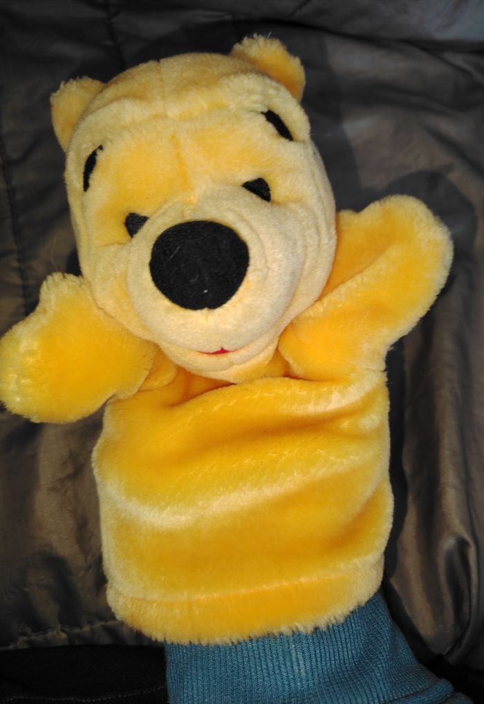 Nounours marionnette winnie Disney - photo numéro 2