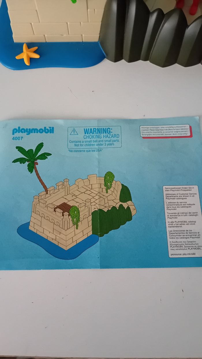Repère des pirates playmobil 4007 - photo numéro 2