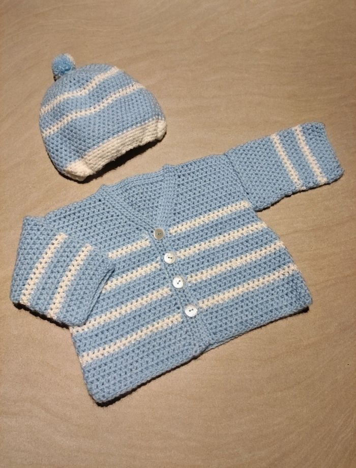 Gilet + bonnet