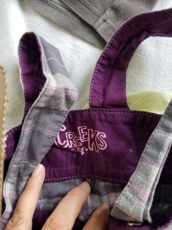 Robe velours taille 3 ans bon état Creeks - photo numéro 3