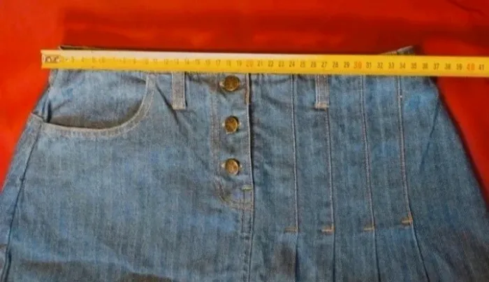 Jupe en jean taille 16 ans - photo numéro 3