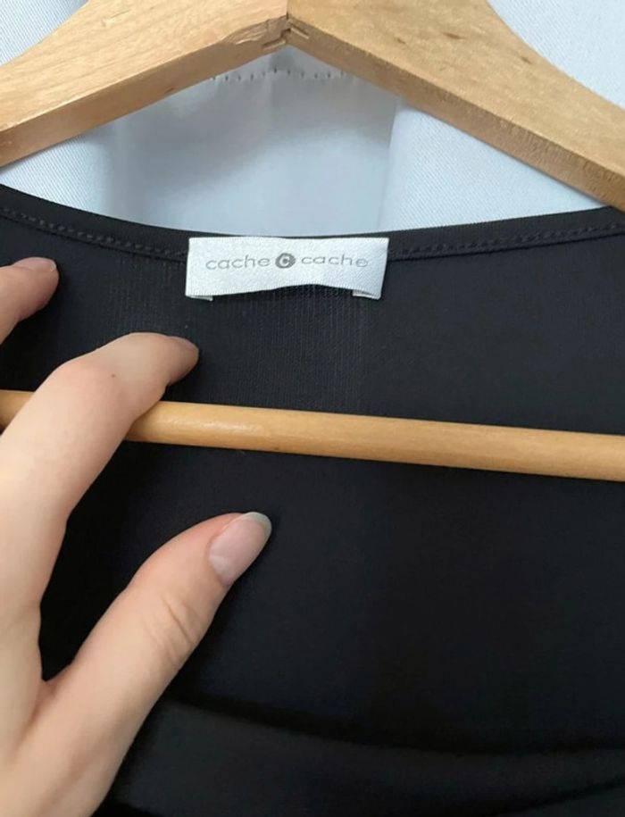 robe noire manche 3/4 - photo numéro 5