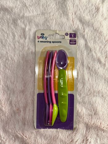 Cuillères pour bébé des 4 mois - Neuves 