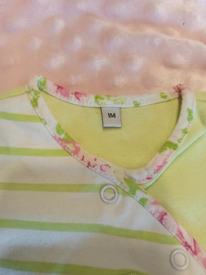 Grenouillère verte 1 mois éléphant - photo numéro 2