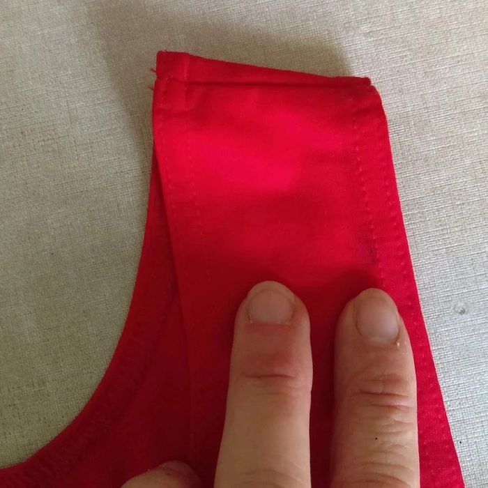 Débardeur rouge à grosses bretelles ,femme T40 ou T3 - Pimkie - photo numéro 4