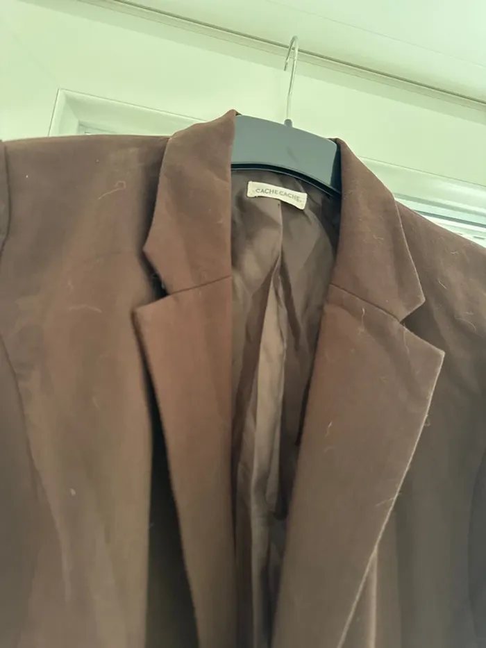 Blazer marron Cache Cache - photo numéro 3