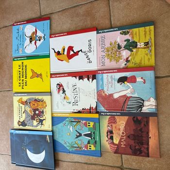 Lot de 10 livres Les mercredis à Lire