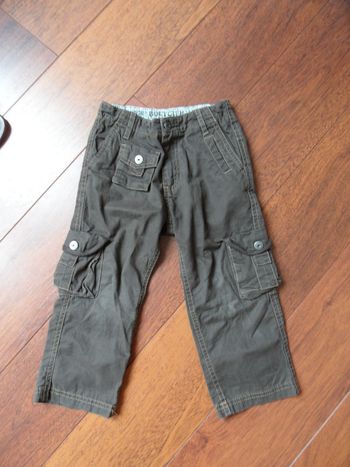 Pantalon multi poches garçon Boutchou, 3 ans