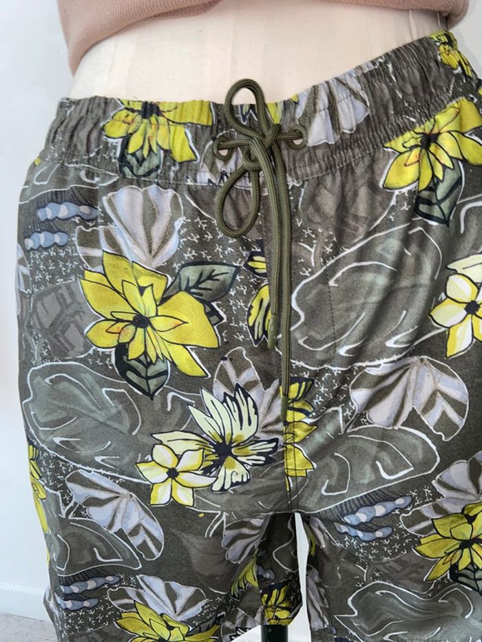 🌼Short de bains motif floral tropical🌼