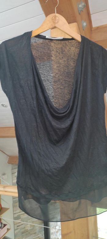 Top Zara en lin taille M