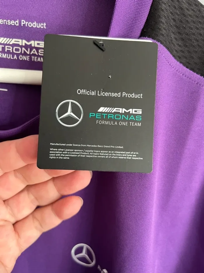 Teeshirt AMG Mercedes Lewis Hamilton neuf - photo numéro 6