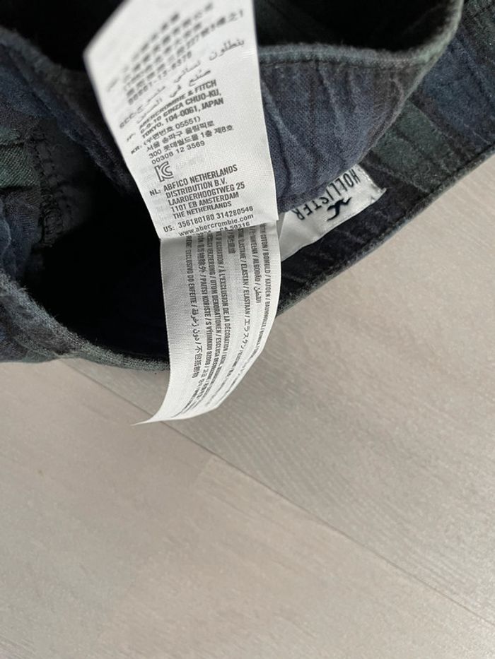 Pantalon à carreaux Hollister XS - photo numéro 4