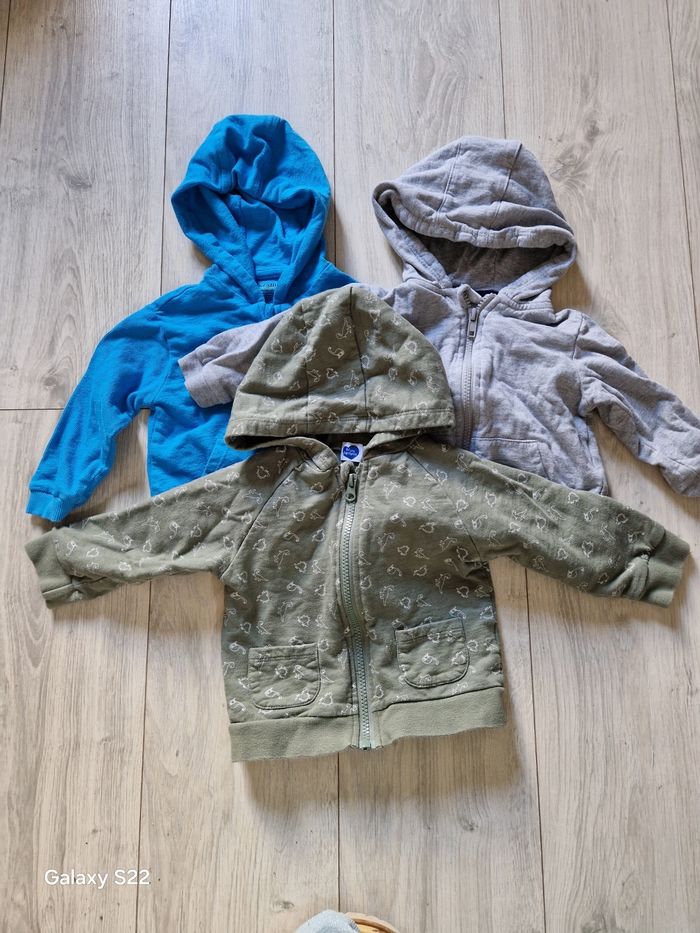 3 sweat garçon 18 mois