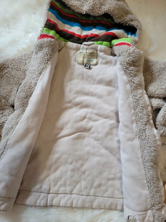 Manteau pilou 5ans - photo numéro 3