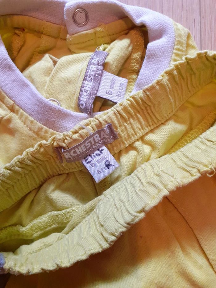 Tee-shirt + short - 6 mois - photo numéro 3