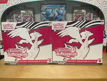 2x Pokémon ETB EV 10.5 Flamme Blanche FR Scellé