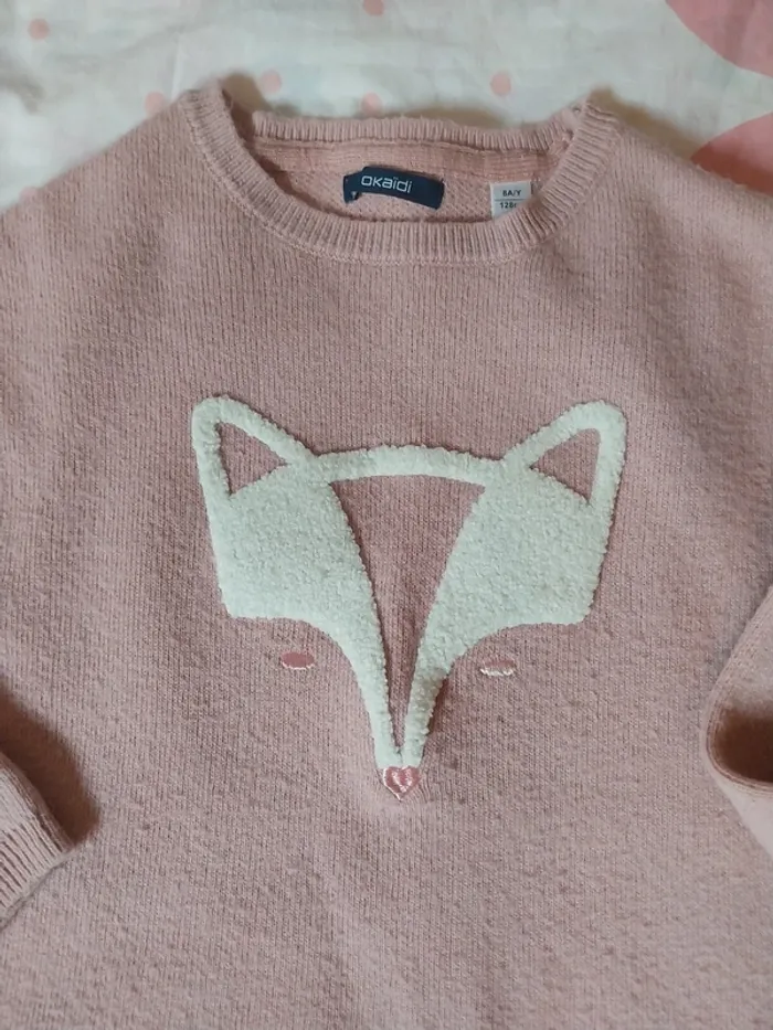 Pull laine 8 ans " Okaidi " - photo numéro 2