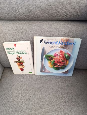 lot de 2 livres weight Watchers