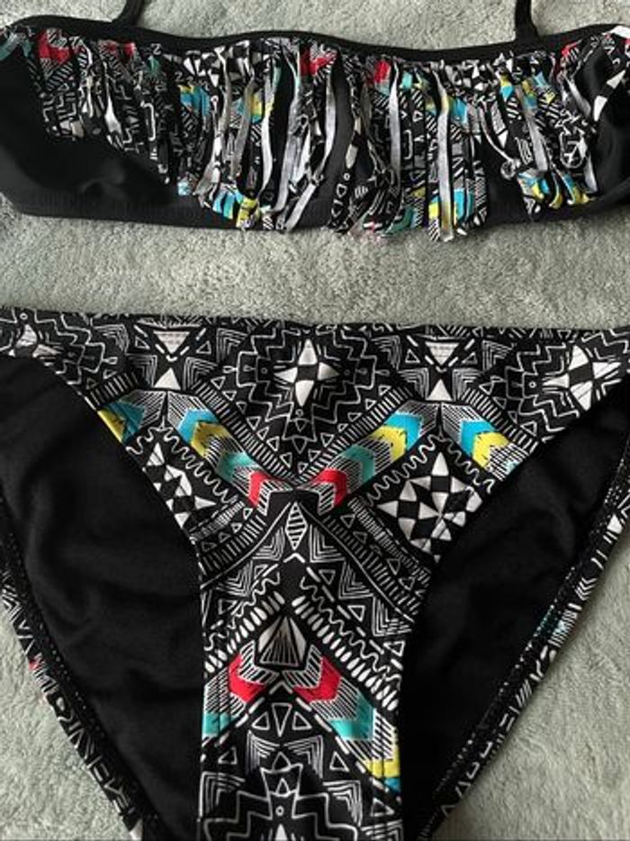 Maillot de bain 2 pièces fille , ado bikini - photo numéro 2