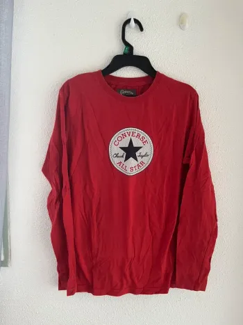 Pull manches longues T-shirt Converse taille 16 ans 💫
