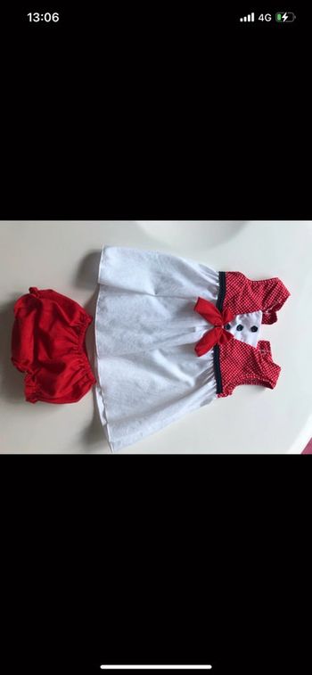 Robe espagnole avec culotte