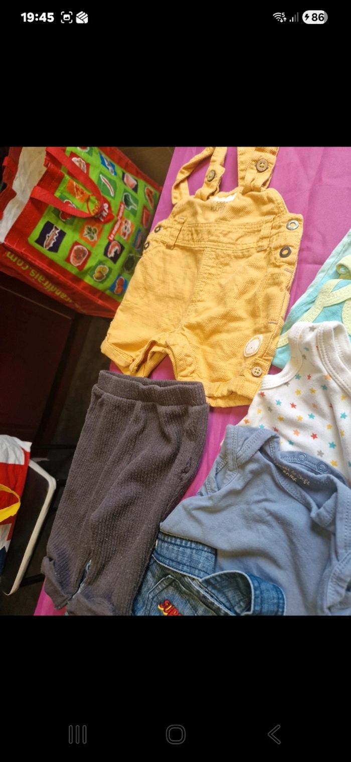 Lot vêtements 1mois garçon N8 - photo numéro 8