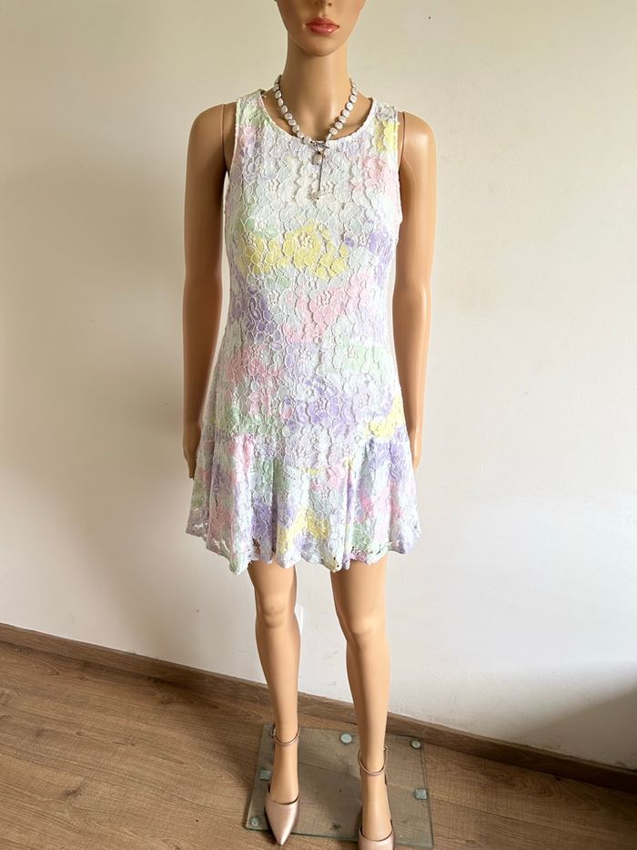 Robe multicolore sans manches Molly Bracken taille unique jamais portée (taille petit) - photo numéro 3