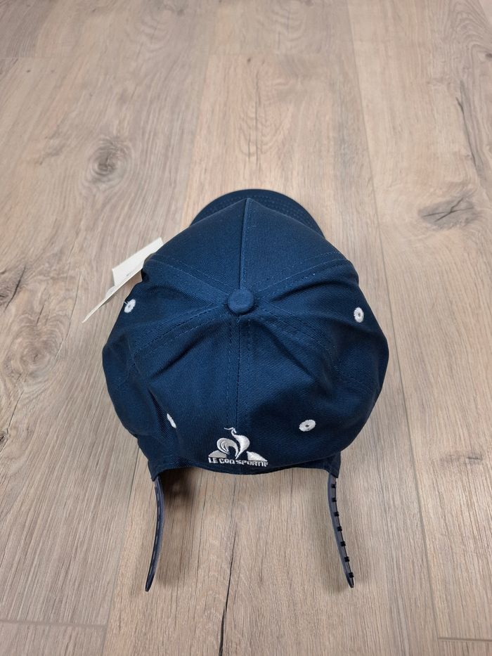 Casquette Le Coq Sportif Bleu Taille Unique Réglable - photo numéro 4