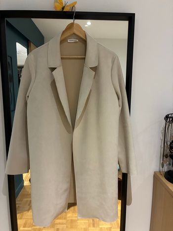 Manteau en suédine 