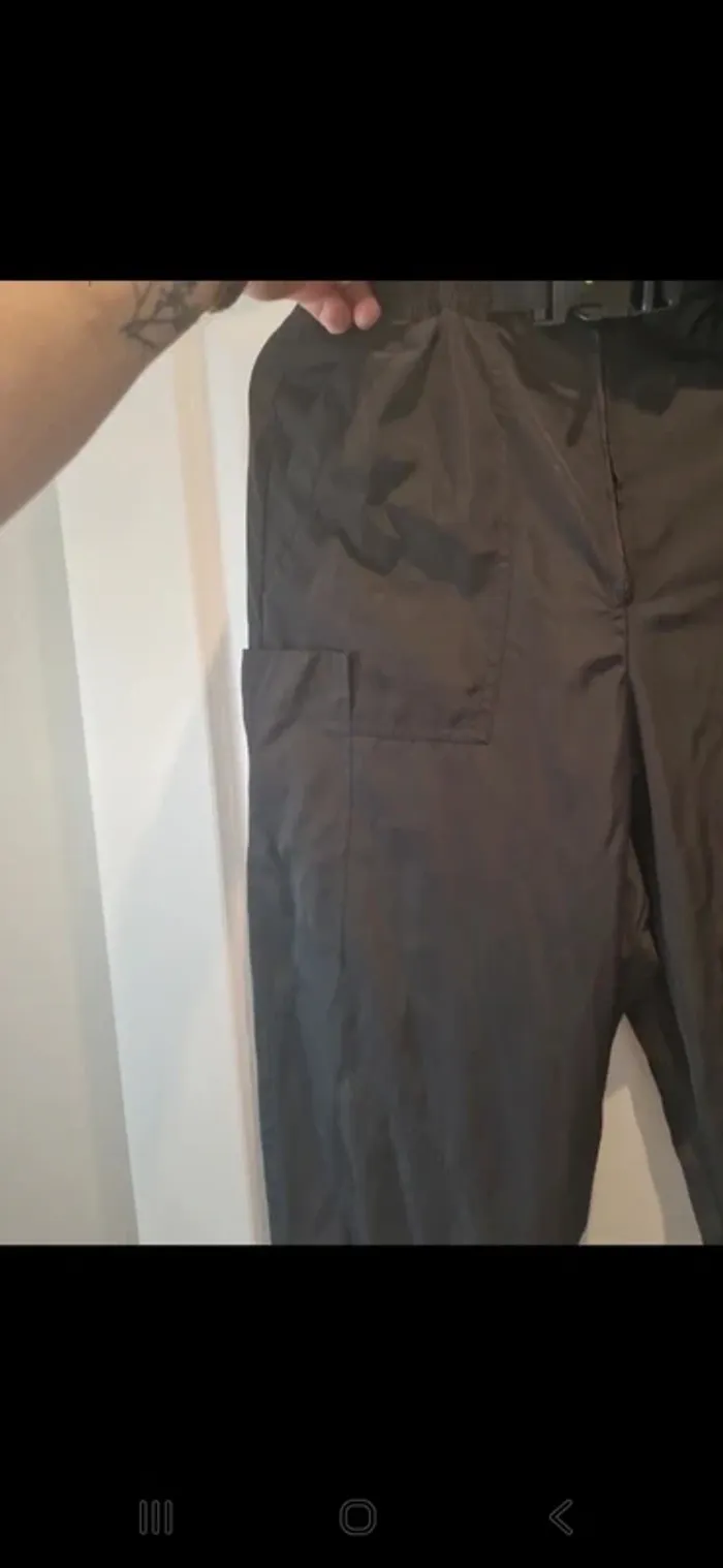 Pantalon/jogging zara noir taille xs - photo numéro 3
