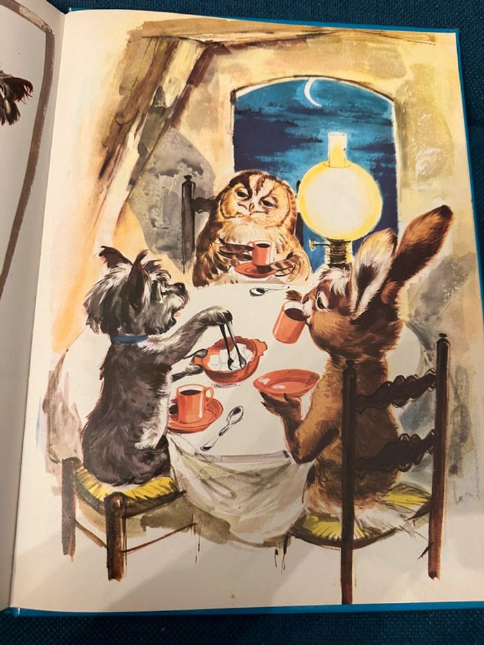 1979 Livre ancien Tim et Poum dans la forêt Pierre Probst (auteur Caroline) album collection - photo numéro 7