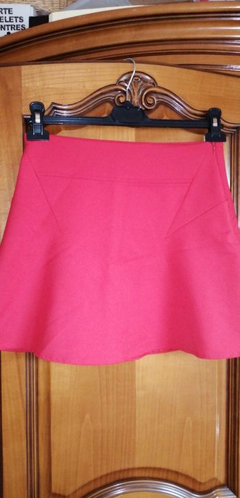 Jupe tapeze beau rouge
