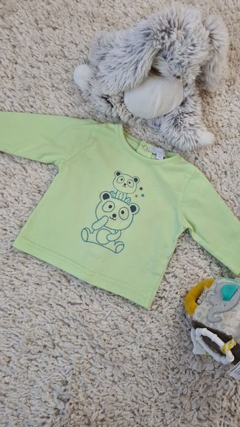 Tshirt sous pull bébé 1 mois