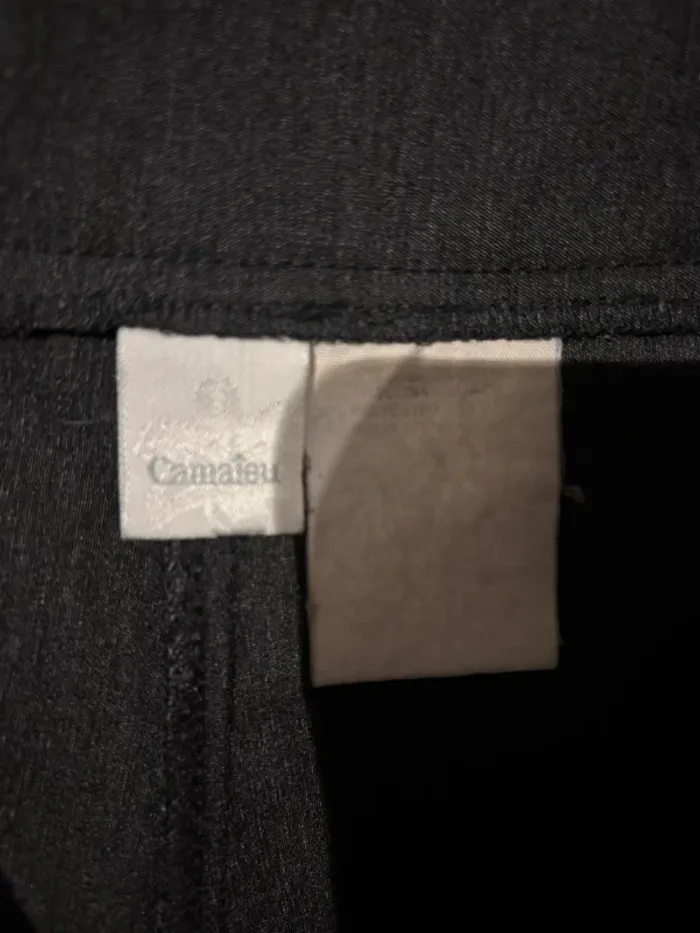 Jolie pantalon gris Camaïeu taille 34-XS très bon état - photo numéro 7