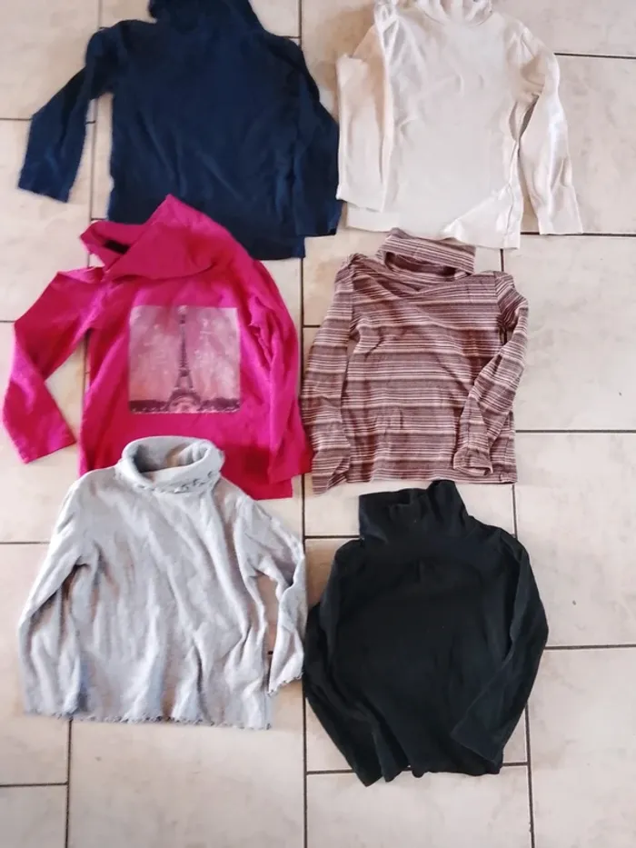 Sous pulls roulé 4 ans