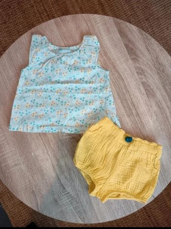 Ensemble bébé fille été 